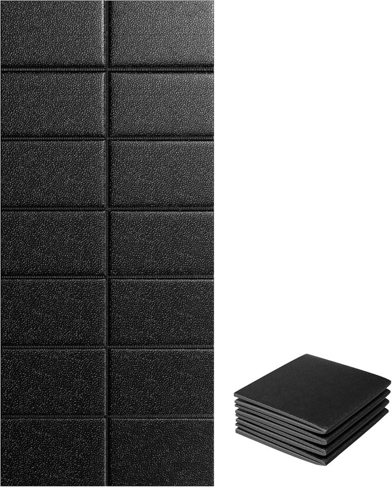 VTORY Walking Pad Mat for Carpet and Hardwood Floors, 1/4" Thick Foldable Treadmill Mat for Floor Protection, Non-Slip High Density for Bike, Elliptical, Home Gym Use - Image 1